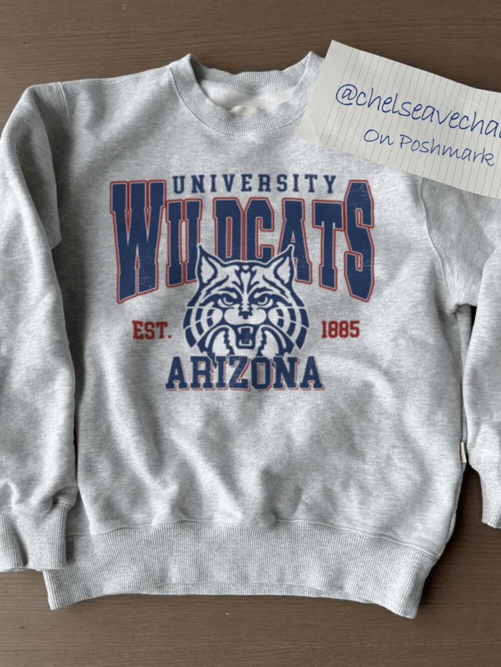 Vintage 90s University of Arizona Wildcats Sweatshirt, Arizona Basketball Shirt